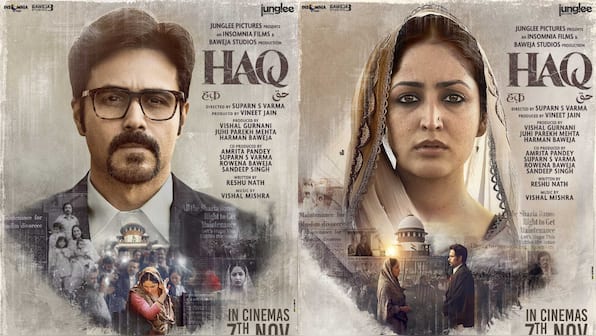 'Haq': Emraan Hashmi-Yami Gautam's trailer to arrive on this date, makers share two new posters