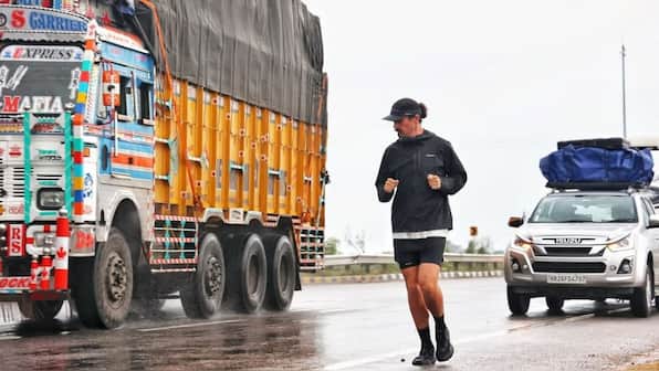Why a man from England with cancer is running the length of India in 80 days?
