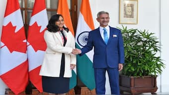 Canada’s Foreign Minister Anita Anand meets India’s External Affairs Minister S Jaishankar in New Delhi on October 13, 2025, marking a key step in the quiet reset of bilateral ties. Image: @DrSJaishankar