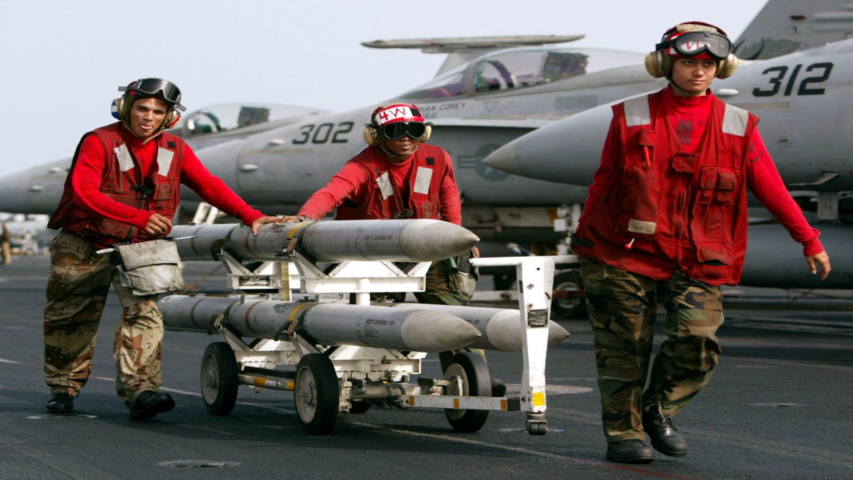 The US has approved the sale of the AIM-120 AMRAAM air-to-air intercept missiles to Pakistan. File image/Reuters The US has approved the sale of the AIM-120 AMRAAM air-to-air intercept missiles to Pakistan. File image/Reuters