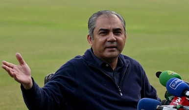 Mohsin Naqvi has said PCB will be going to ICC against the Indian U19 team. Image: AFP