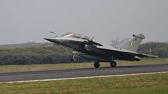 The Rafale aircraft that Murmu flew in on Wednesday was at the forefront of Operation Sindoor. Image Courtesy: @rashtrapatibhavan/X