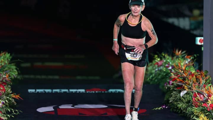 Who is Natalie Grabow, the oldest woman to finish Ironman World Championship at age 80