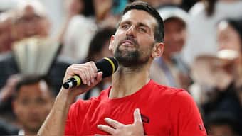 Novak Djokovic reached the semifinal of Shanghai Masters with a sensational win. Image: Reuters