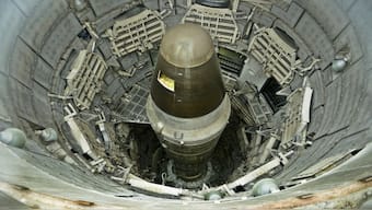 A deactivated Titan II  nuclear ICBM in a silo at the Titan Missile Museum in Green Valley, Arizona.  Trump has ordered for US to restart nuclear testing. File image/AFP