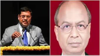 Rakesh Kishore (right), maintained he was “ready to face jail”  after he allegedly hurled a shoe at Chief Justice of India BR Gavai during a hearing in Supreme Court. Image courtesy: News18
