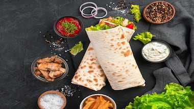 Hungry much? Bite into a kathi roll, among the world's 10 best wraps