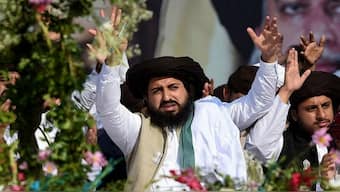 TLP chief Saad Rizvi, 31, took over from his father in 2020. File Image / X