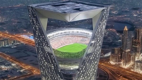 Saudi Arabia to open world's first stadium on top of a skyscraper? What’s real and what’s fake about the viral video