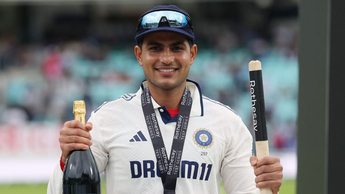 Shubman Gill was named India's Player of the Series. Image: AFP Shubman Gill was named India's Player of the Series. Image: AFP