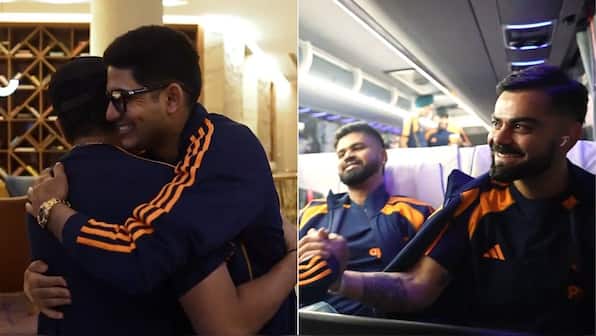 Shubman Gill's heartfelt gesture towards Rohit and Kohli after taking over ODI captaincy goes viral - WATCH