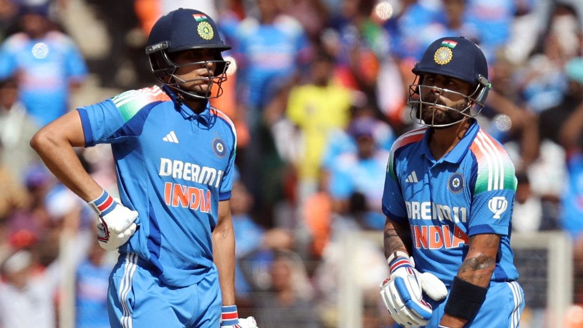 Shubman Gill and Virat Kohli during ICC Champions Trophy 2025. Image: Reuters Shubman Gill and Virat Kohli during ICC Champions Trophy 2025. Image: Reuters