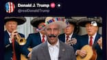 What's the row over sombrero videos that Donald Trump keeps posting?