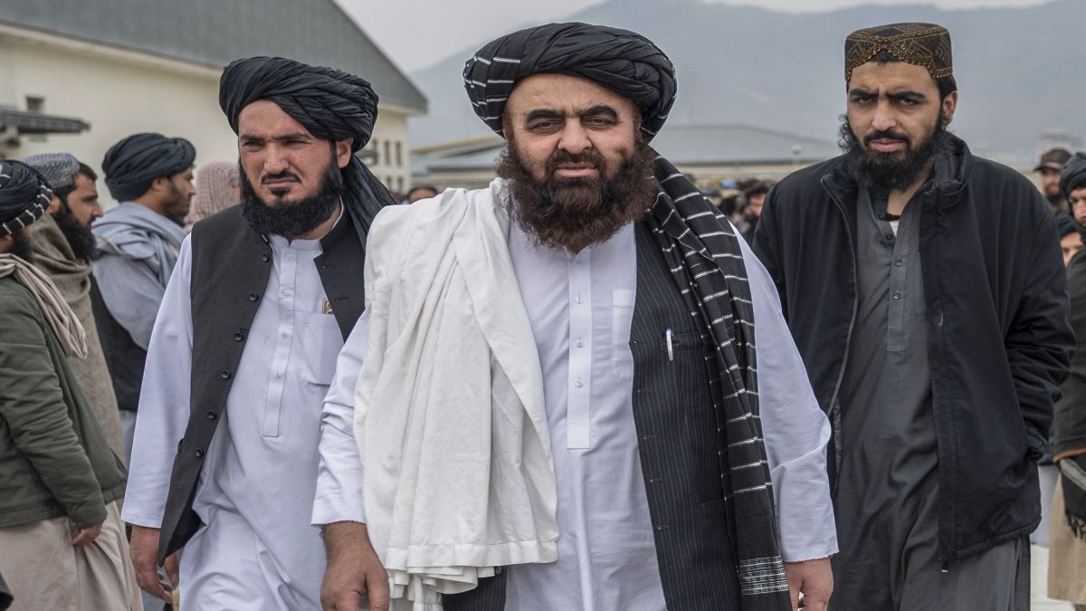 This trip by Afghanistan’s Acting Foreign Minister Amir Khan Muttaqi is the first high-level visit since the Taliban took power in 2021. AFP This trip by Afghanistan’s Acting Foreign Minister Amir Khan Muttaqi is the first high-level visit since the Taliban took power in 2021. AFP