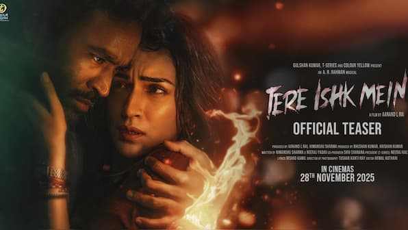 'Tere Ishk Mein' teaser review: Dhanush and Kriti Sanon unite for an intense, violent love story