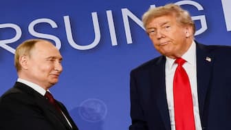 Plans for a second summit between US President Donald Trump and his Russian counterpart, Vladimir Putin, in Budapest have now been stalled. File image/Reuters