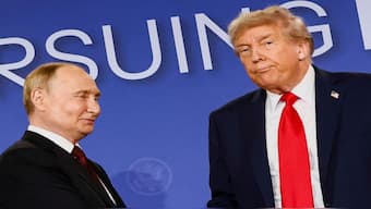 Plans for a second summit between US President Donald Trump and his Russian counterpart, Vladimir Putin, in Budapest have now been stalled. File image/Reuters