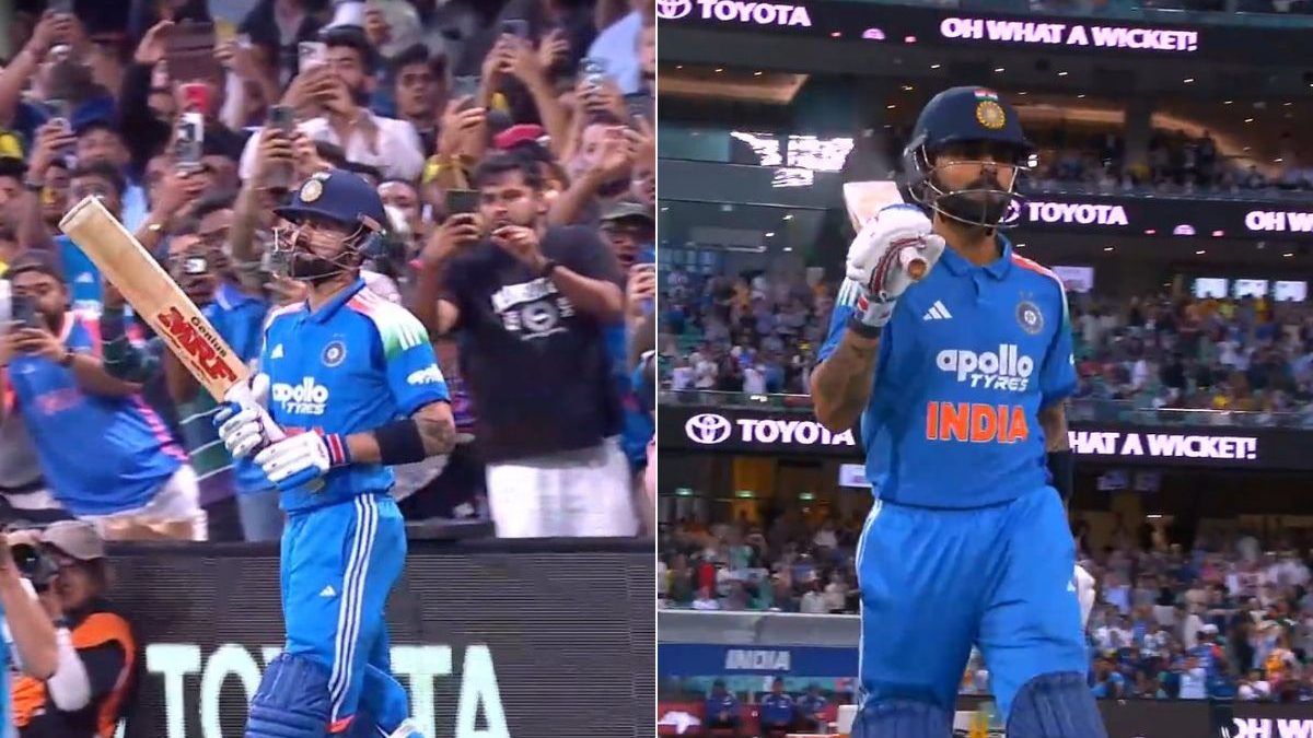 Virat Kohli gets a standing ovation from Aussie crowd in possibly his last innings Down Under - WATCH Virat Kohli gets a standing ovation from Aussie crowd in possibly his last innings Down Under - WATCH