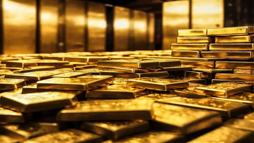 Gold is traditionally viewed as a safe-haven asset. PTI