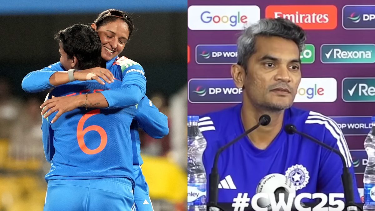 Pakistan journalist stopped from raising Asia Cup controversy ahead of IND-PAK Women’s World Cup clash: ‘Let’s move on’ Pakistan journalist stopped from raising Asia Cup controversy ahead of IND-PAK Women’s World Cup clash: ‘Let’s move on’