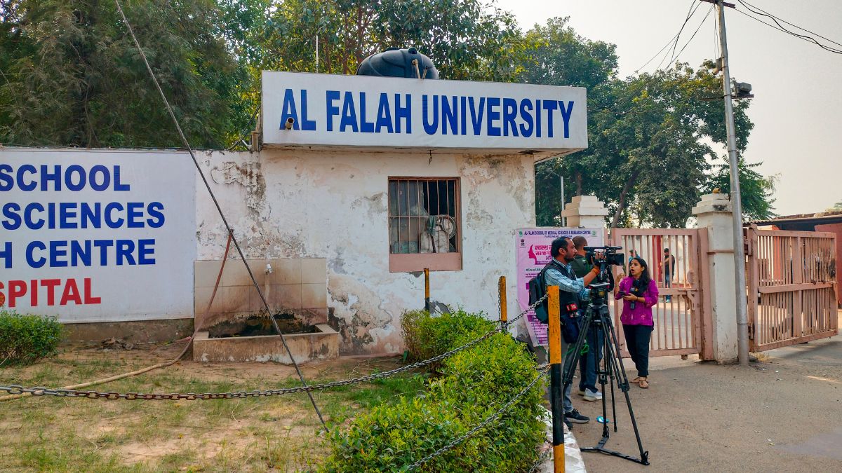 The Al-Falah University's founder has been sent to 13-day ED custody in a money laundering case. PTI The Al-Falah University's founder has been sent to 13-day ED custody in a money laundering case. PTI