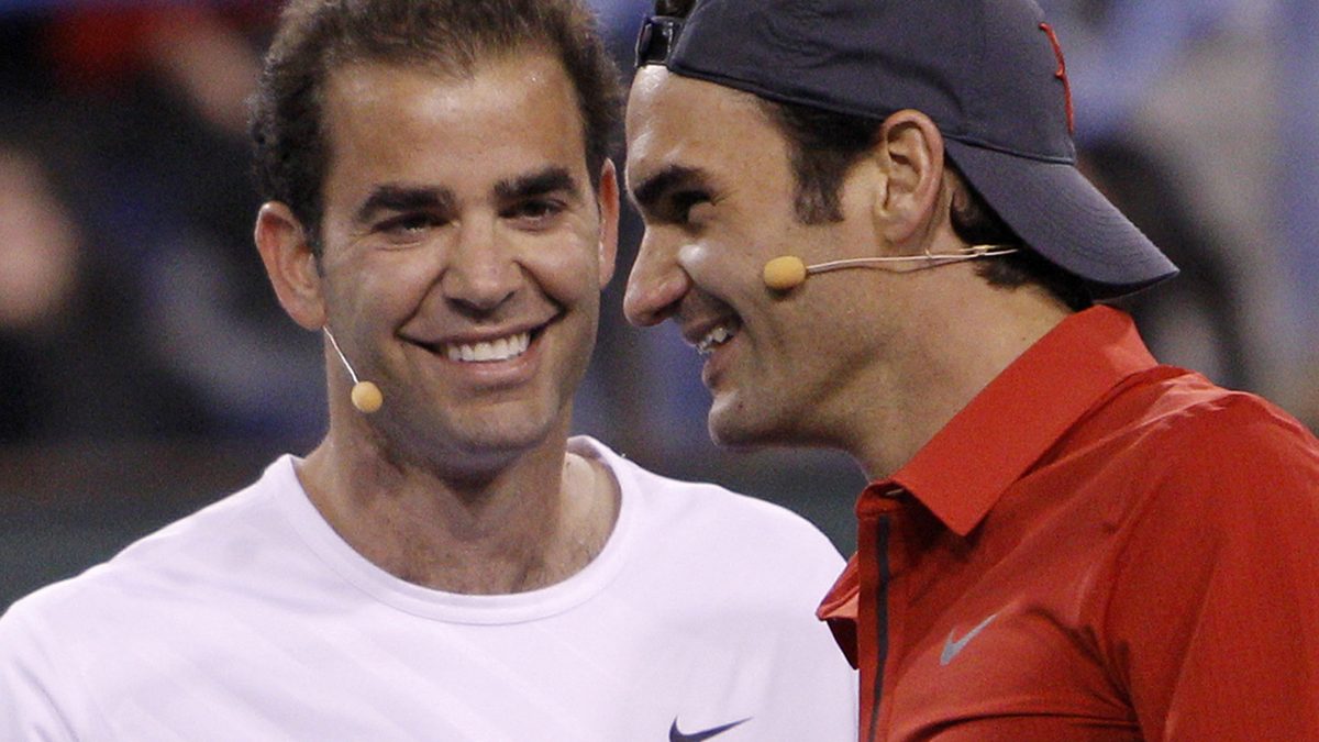 Roger Federer has opened up on the challenges of sharing the dressing room with Pete Sampras and Andre Agassi as a youngster. Image: Reuters Roger Federer has opened up on the challenges of sharing the dressing room with Pete Sampras and Andre Agassi as a youngster. Image: Reuters