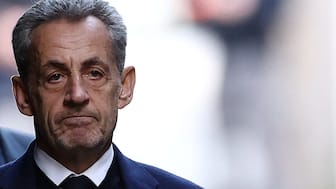 Former French President Nicolas Sarkozy leaves his house on the day of his incarceration at the Sante prison to begin his five-year prison sentence. Reuters