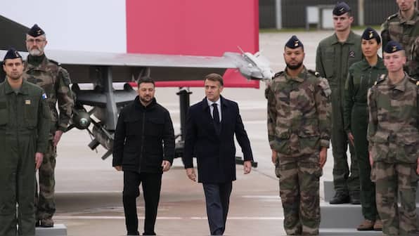 Macron, Zelensky sign deal for Ukraine to acquire 100 Rafale fighter jets
