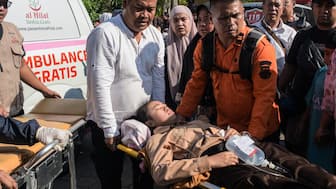 Indonesia: Over 50 injured in explosion at mosque inside Jakarta school during friday prayers. Representative image. (Photo by Timur Matahari / AFP)
