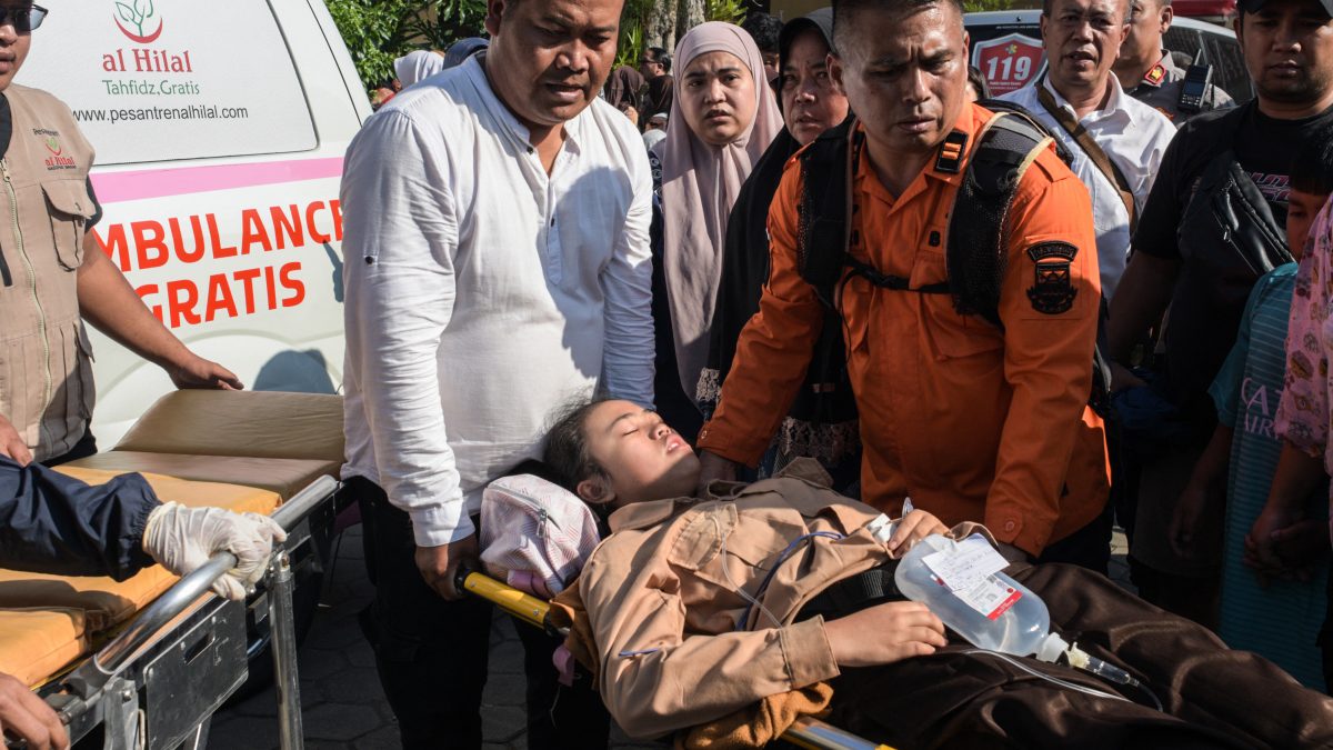 Indonesia: Over 50 injured in explosion at mosque inside Jakarta school during friday prayers Indonesia: Over 50 injured in explosion at mosque inside Jakarta school during friday prayers