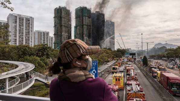 Hong Kong fire: Probe tightens after deadly housing blaze; contractors among those held