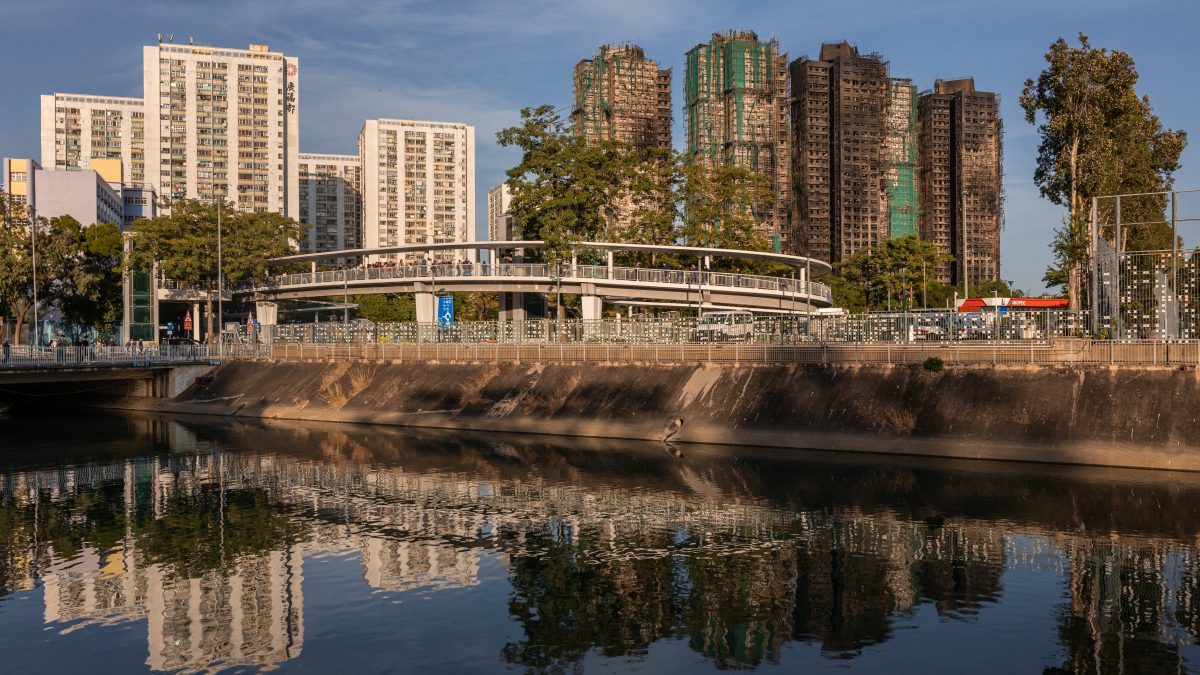 A general view shows the aftermath of a major fire that swept through several apartment blocks at the Wang Fuk Court residential estate in Hong Kong's Tai Po district on November 28, 2025. (AFP) A general view shows the aftermath of a major fire that swept through several apartment blocks at the Wang Fuk Court residential estate in Hong Kong's Tai Po district on November 28, 2025. (AFP)