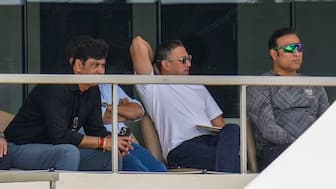  Ajit Agarkar was seen attending Duleep Trophy matches with VVS Laxman in Bengaluru. Image: PTI