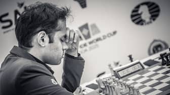 Arjun Erigaisi will need to win the tie-breaks against Wei Yi to reach the FIDE World Cup 2025 semi-finals. Image: FIDE