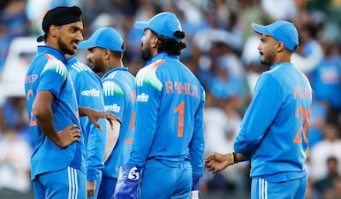 Arshdeep Singh removed Ryan Rickelton early after India opted to field in the third ODI against South Africa in Visakhapatnam. Image: AP