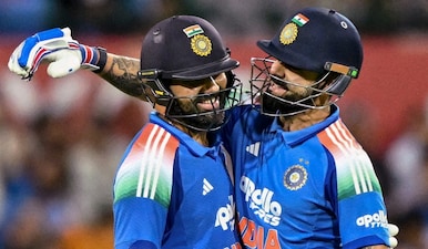 Rohit Sharma and Virat Kohli are set to headline the Vijay Hazare Trophy 2025-26. Image: PTI