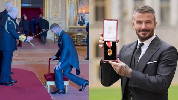 WATCH: David Beckham, one of football’s biggest stars, knighted by King Charles at Windsor Castle