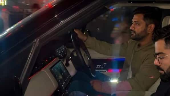 MS Dhoni drops Virat Kohli Team India hotel after reunion at his Ranchi residence with Rishabh Pant and Ruturaj Gaikwad