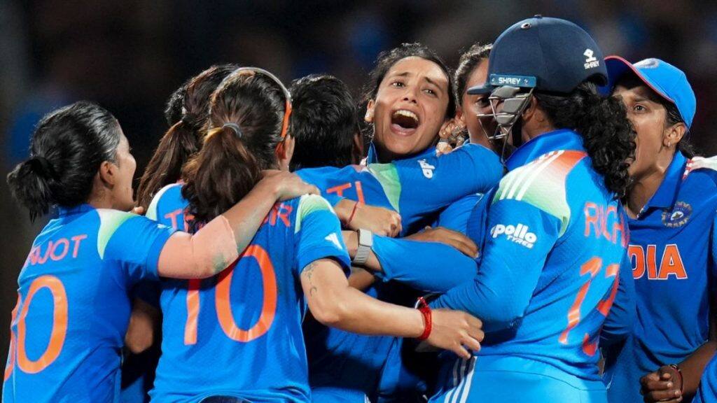 India won their maiden Women's World Cup title. PTI