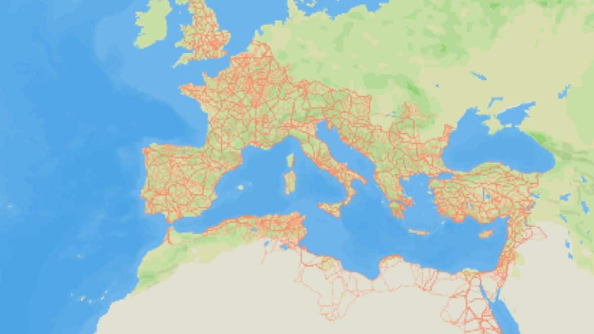 Google Maps for ancient Rome: Digital archaeology brings 2,000-year-old highways back to life