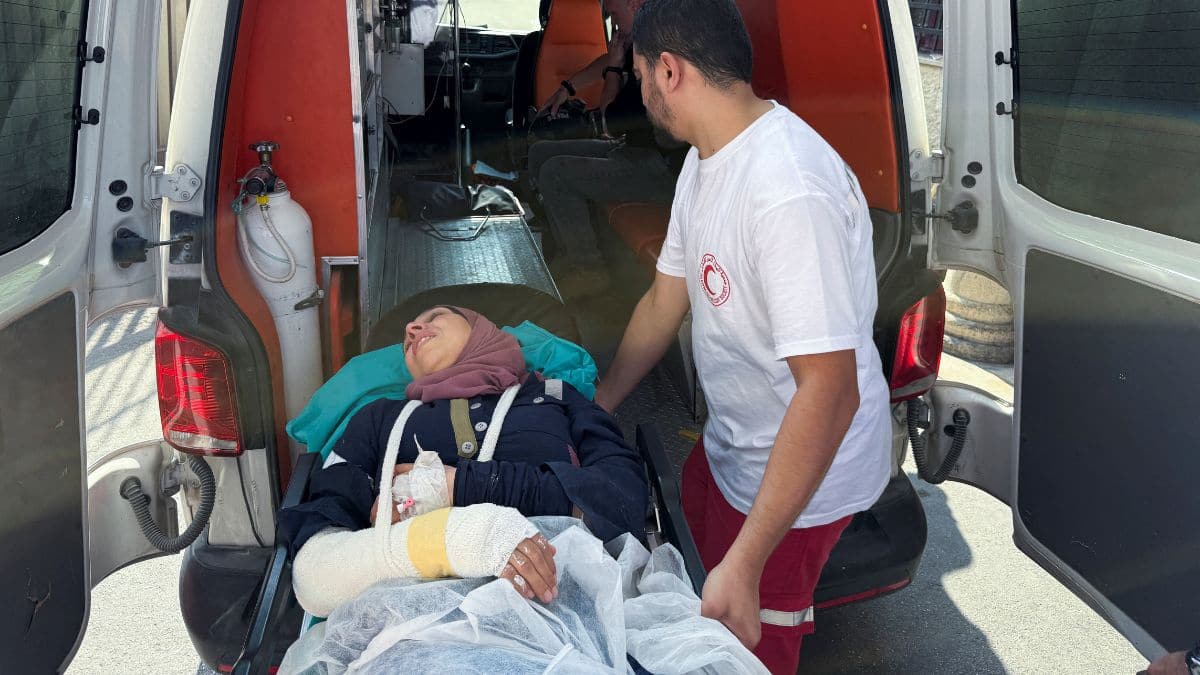 Watch: Israeli settlers attack Palestinians & journalists at West Bank olive harvest