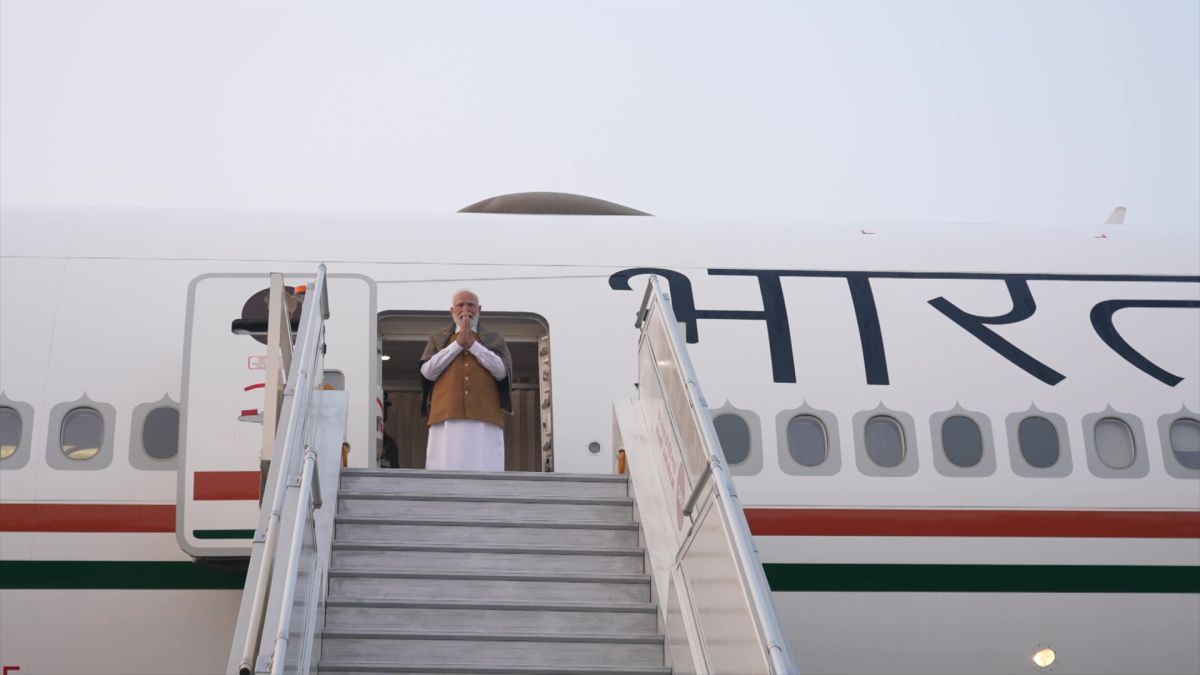Prime Minister Narendra Modi emplanes for Johannesburg, South Africa to attend the 20th G20 Leaders’ Summit. This will be the fourth consecutive G20 Summit held in the Global South. ANI Prime Minister Narendra Modi emplanes for Johannesburg, South Africa to attend the 20th G20 Leaders’ Summit. This will be the fourth consecutive G20 Summit held in the Global South. ANI