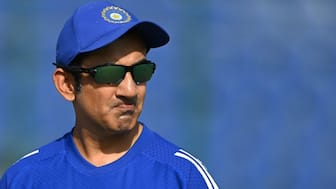 Gautam Gambhir has now lost five of his last seven Tests at home as India's head coach. AFP