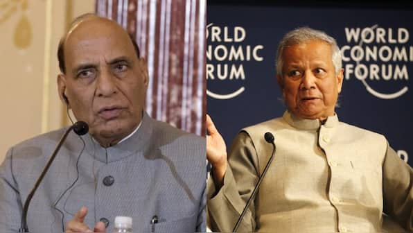 Bangladesh rattled after Rajnath Singh cautions Yunus over his anti-India remarks