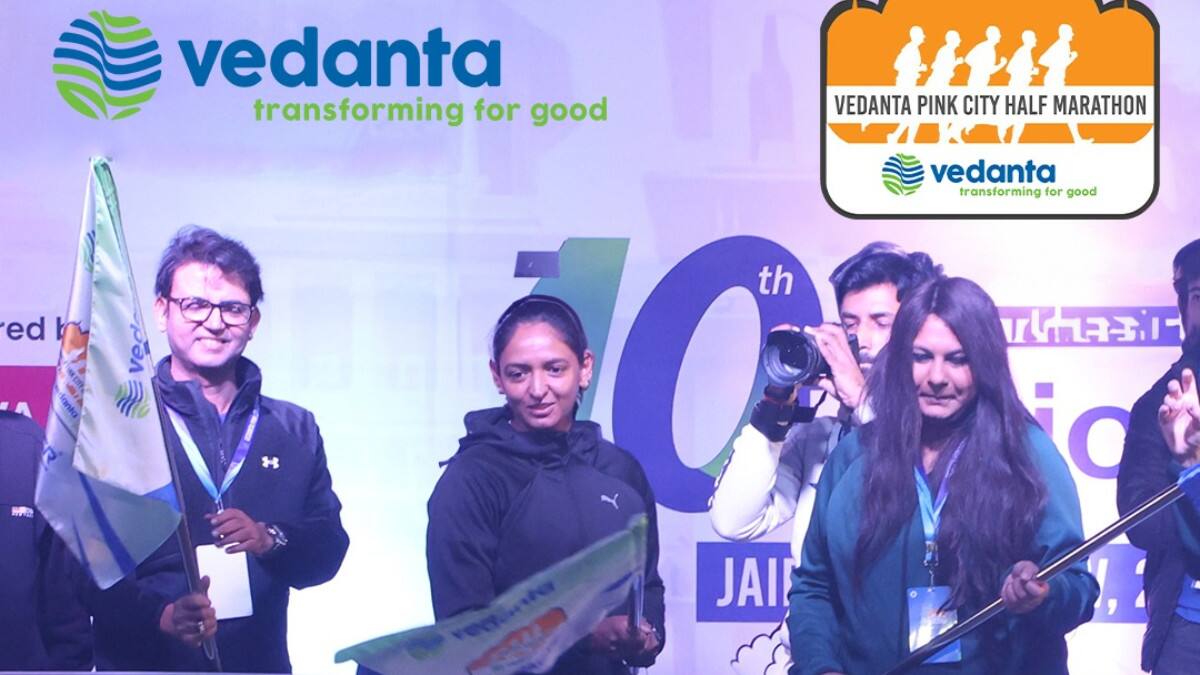Harmanpreet Kaur Ambassadors Vedanta Pink City Half Marathon 2025