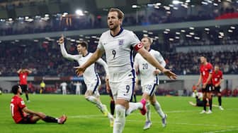 Harry Kane surpasses Pele as England make World Cup qualifying history. Image: Reuters