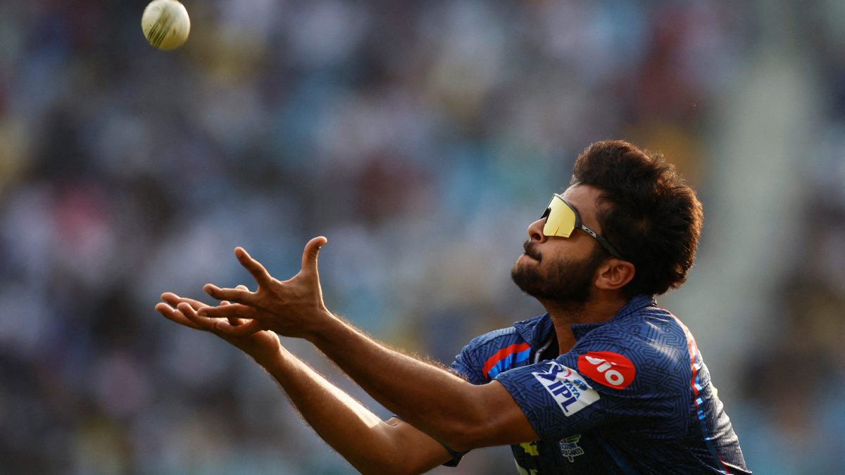 Shardul Thakur from Lucknow Super Giants to Mumbai Indians was the first official trade for the IPL 2026 season. Image: Reuters Shardul Thakur from Lucknow Super Giants to Mumbai Indians was the first official trade for the IPL 2026 season. Image: Reuters