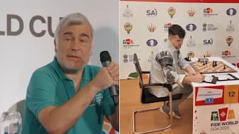 Vassily Ivanchuk praised the FIDE World Cup organisers in Goa after Ian Nepomniachtchi's criticism. Image: X