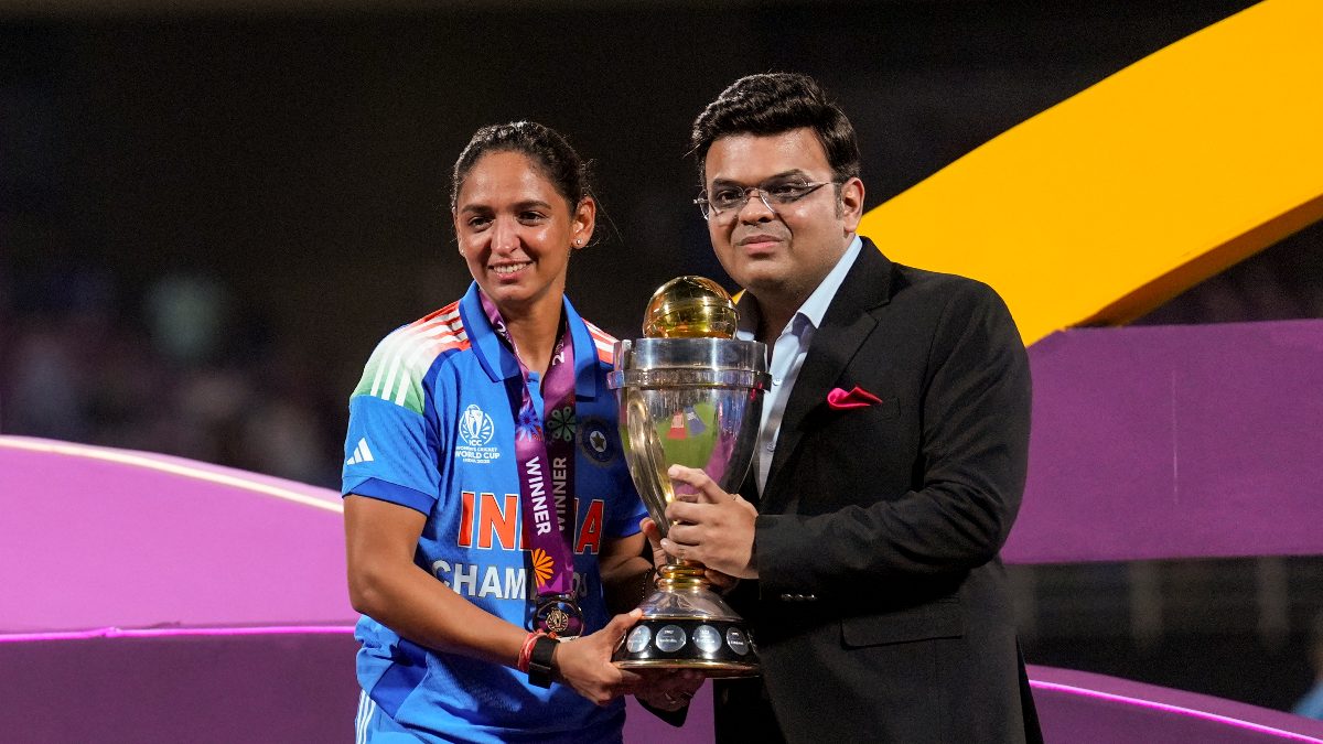 Jay Shah shared his thoughts on a successful Women’s World Cup 2025 on social media. Image: PTI Jay Shah shared his thoughts on a successful Women’s World Cup 2025 on social media. Image: PTI