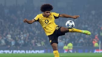 Karim Adeyemi is reportedly ready to move to Premier League but not to Manchester United. Image: Reuters